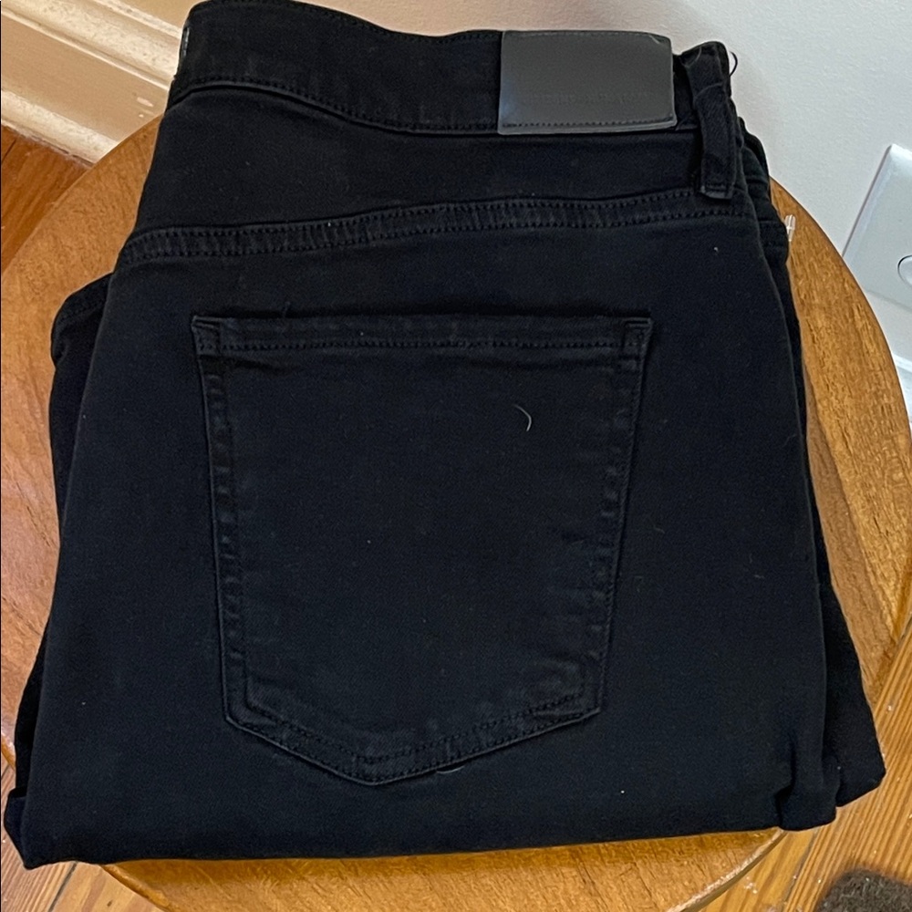 Citizens Of Humanity Black Isola Cropped Jeans Size 32